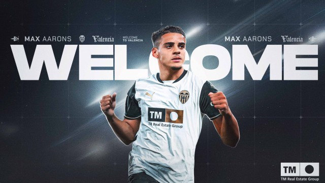 Oficial: Max Aarons, cedido al Valencia CF hasta final de temporada