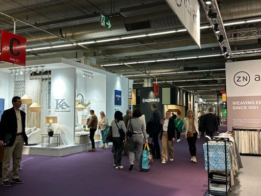 15 empresas del Textil-Hogar de l’Alcoià-el Comtat muestran en Frankfurt sus propuestas innovadoras 