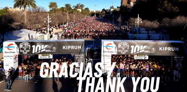 Dos récords continentales y 14 récords nacionales, en un 10K Valencia con más de 13.000 corredores en meta