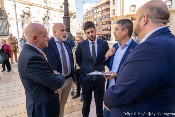 Vox denuncia intentos de MC Cartagena de fraguar una moción de censura 