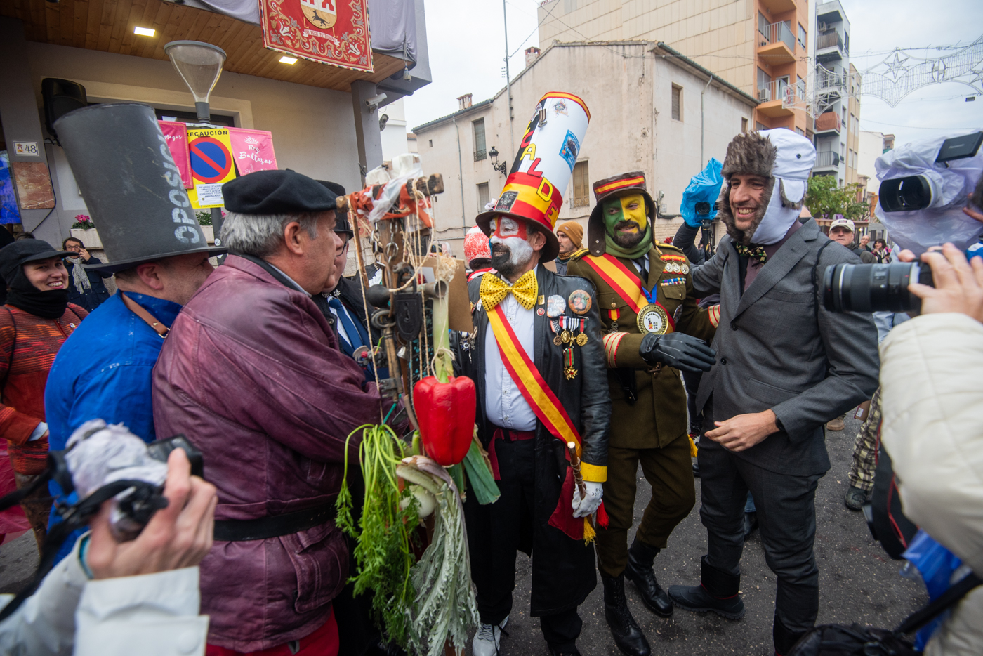 Els Enfarinats de Ibi 2024 (Fotos: Rafa Molina)