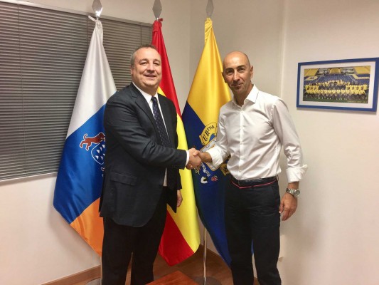 Pako Ayestarán entrenará a la UD Las Palmas lo que queda de temporada
