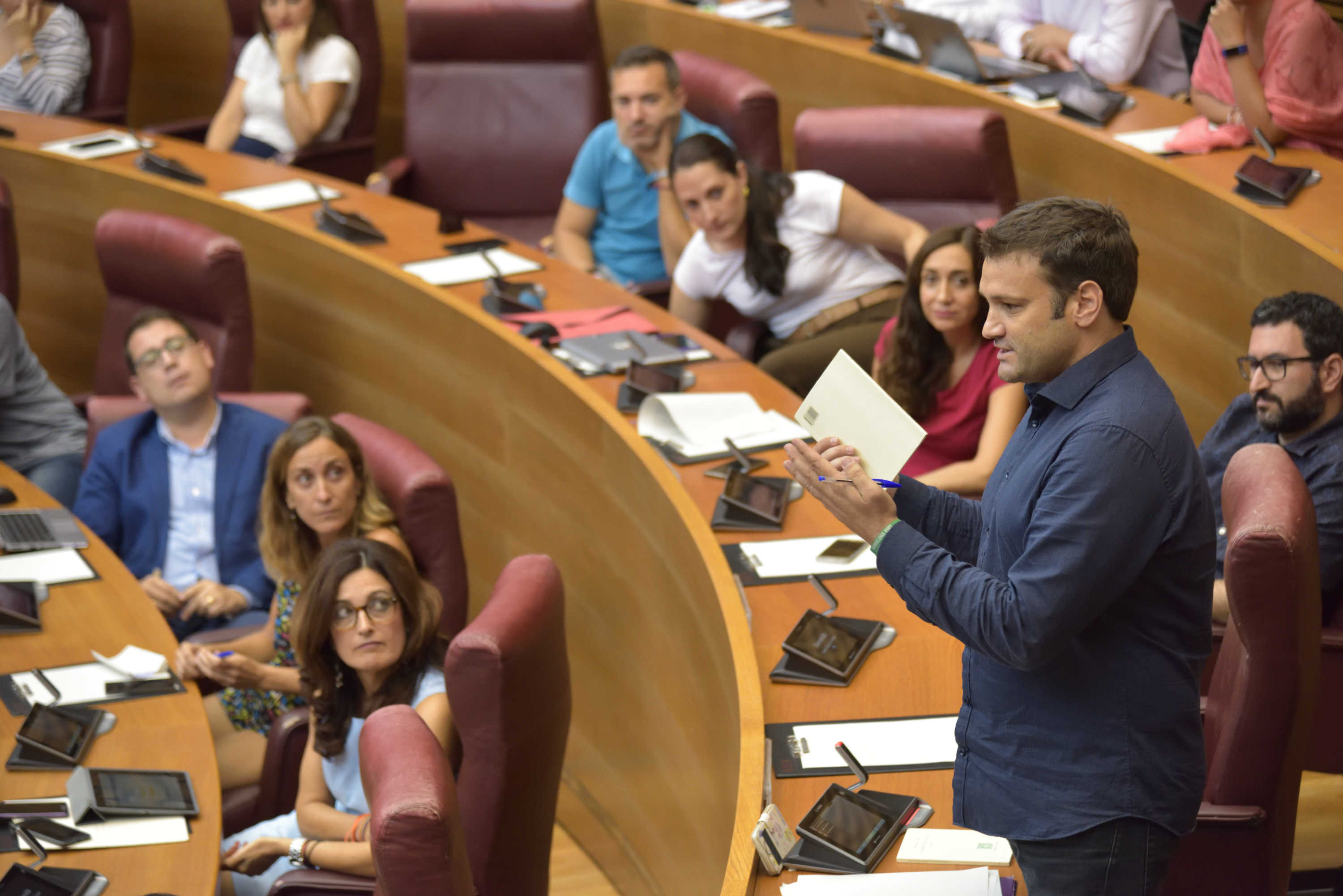 El diputado de Podemos, César Jiménez. Foto: CORTS - 