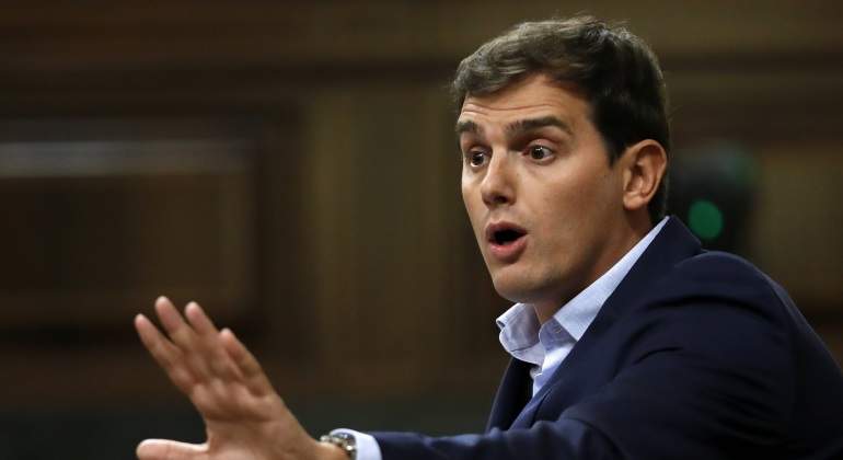 Albert Rivera, en el Congreso. Foto: EFE - 