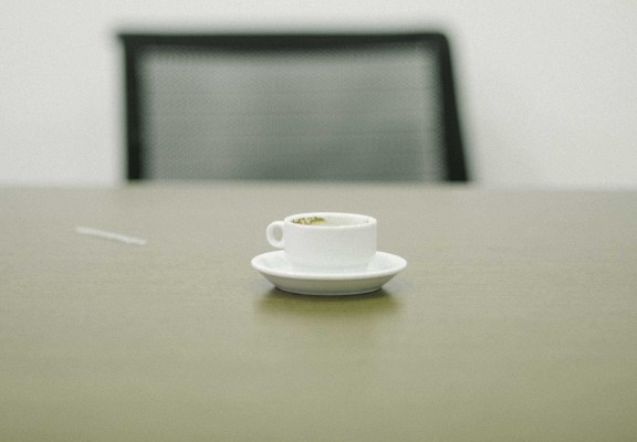 Media taza de café
