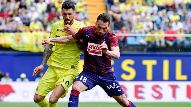 El Villarreal perdió en última visita del Eibar y solo le ganó en la primera