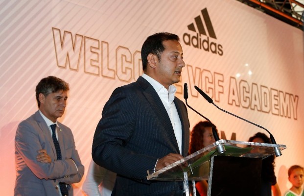 Ribó recibe a Anil Murthy, en su primera visita como presidente del Valencia