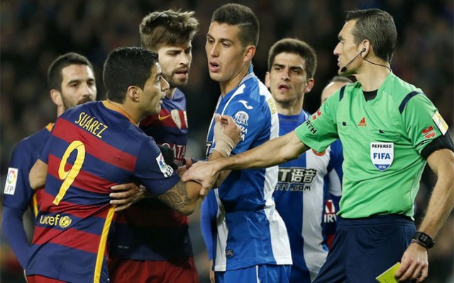 Dos partidos de sanción para Luis Suárez tras su incidente en el vestuario ante el Espanyol