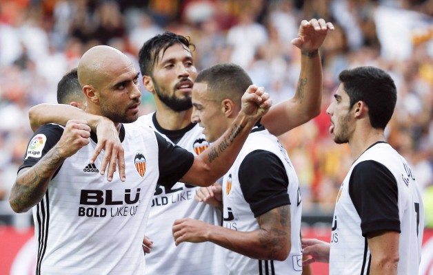 El Valencia CF suma su tercera victoria consecutiva y se afianza en la Champions