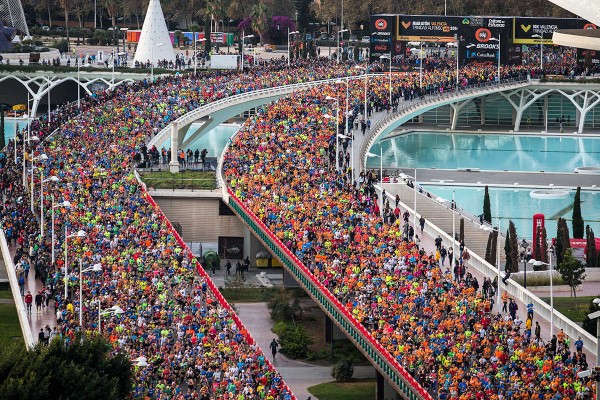 Medio Maratón y Maratón Valencia ya superan los 13.600 y 17.800 corredores