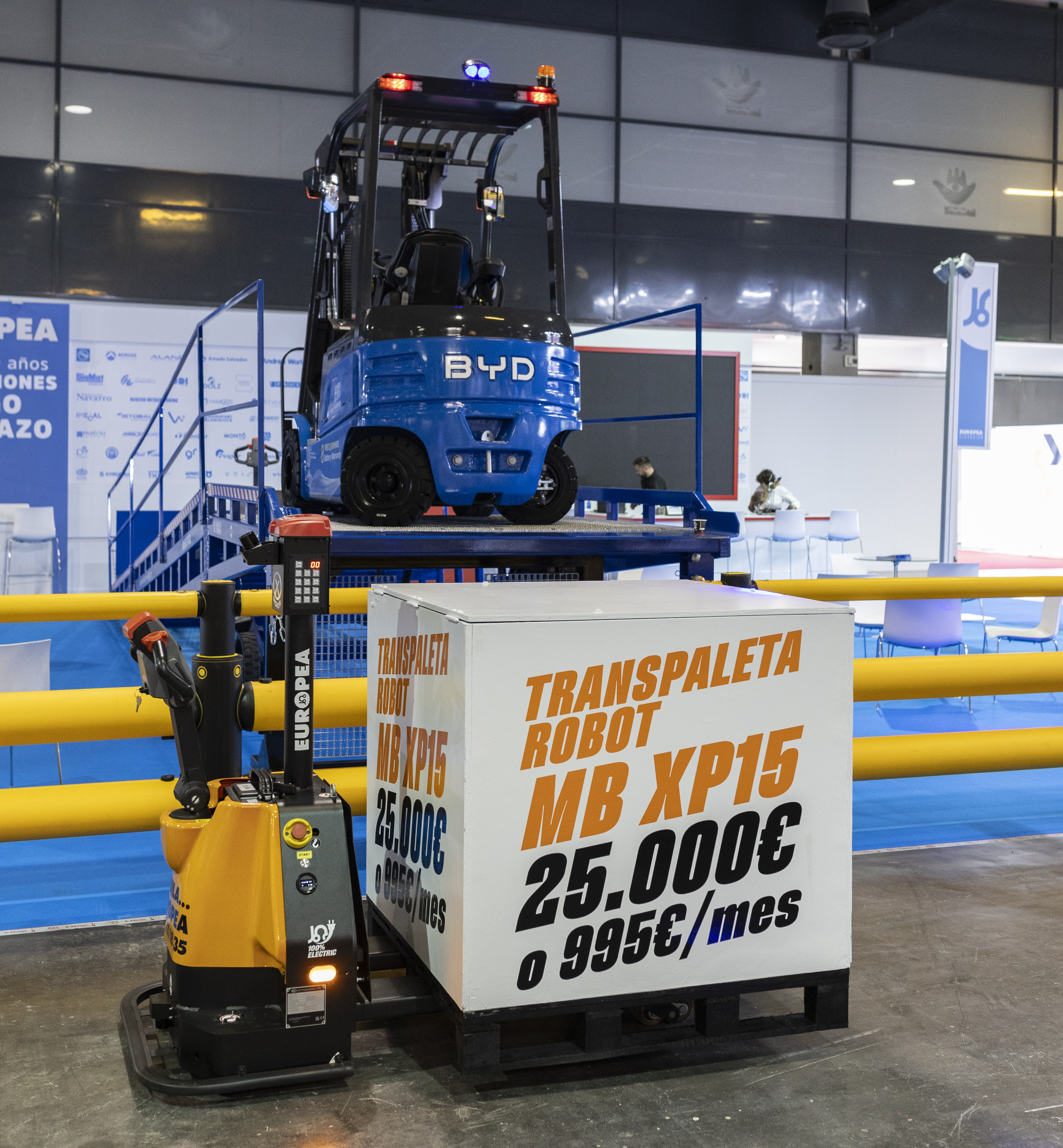 Europea Elevación en la Feria
Intralogistics VLC 2024