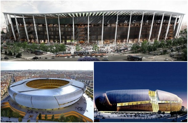 El Valencia CF muestra el tercer proyecto en once años para el Nuevo Mestalla
