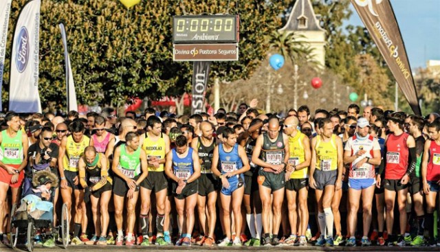 Hassane Ahouchar e Isabel Checa se impusieron en el 10k de Valencia