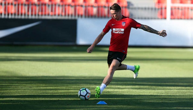 El Atlético cierra la semana con Gameiro y Costa en el gimnasio