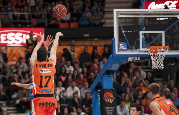Rafa Martínez está a tres triples de ser séptimo triplista de ACB