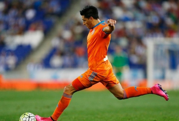 Enzo Pérez sufre una afectación en el ligamento lateral interno de su rodilla izquierda