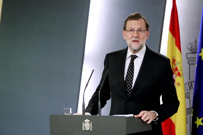 Comparacencia de Rajoy (Foto: EFE) - 