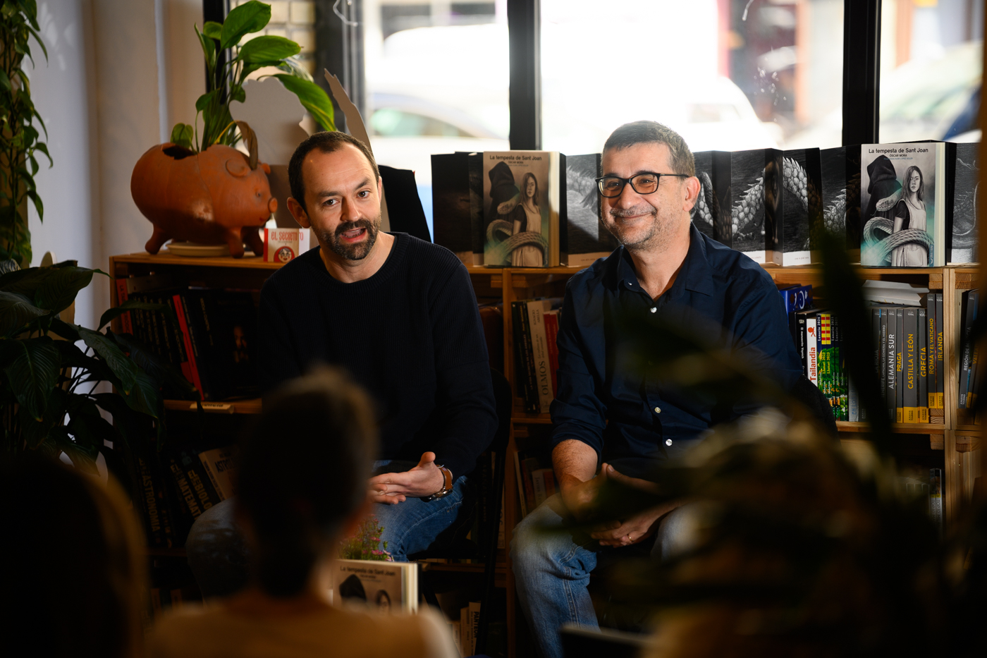 Presentació de ‘La tempesta de Sant Joan’, d’Óscar Mora, VI Premi Diafebus (Fotos: KIKE TABERNER) 