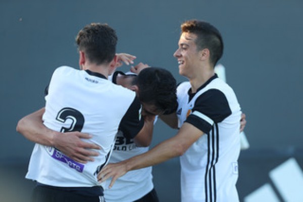 El VCF Mestalla empata en un disputado partido ante el CD Alcoyano
