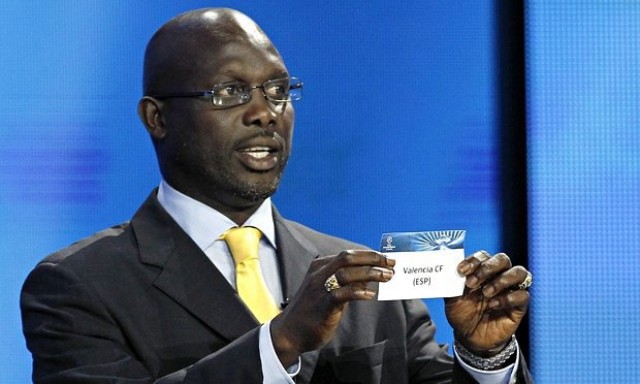 George Weah, el único Balón de Oro africano, quiere presidir Liberia