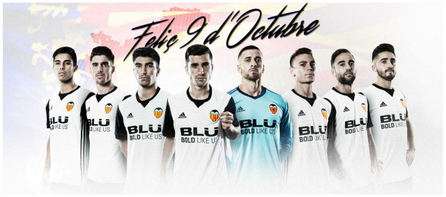 El Valencia felicita el 9 d'octubre con un vídeo de sus jugadores valencianos