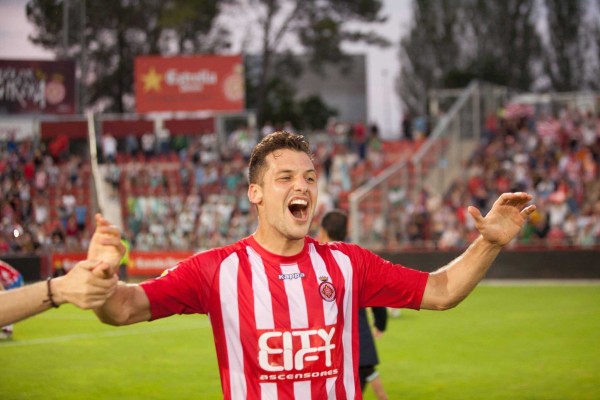 Àlex Granell, novedad en el entrenamiento del Girona