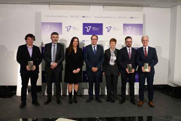 Entrega de los XXVII Premios Universidad-Sociedad de la Universitat de València (Fotos: Kike Taberner)