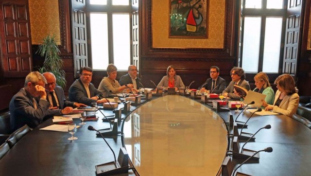La Mesa del Parlament 