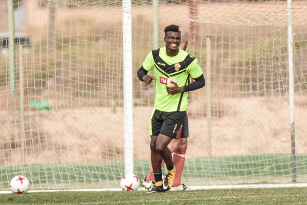 Sory Kaba afirma que trayectoria del Mallorca es una motivación para el Elche
