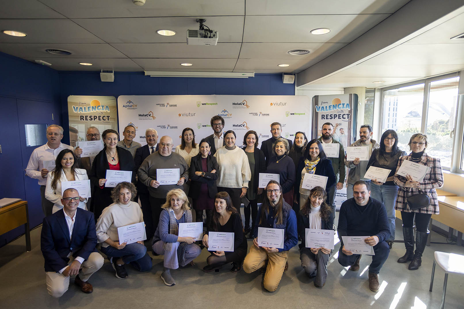 Entrega de las certificaciones 'weRespect' Valencia 2023 (Fotos: Marga Ferrer)