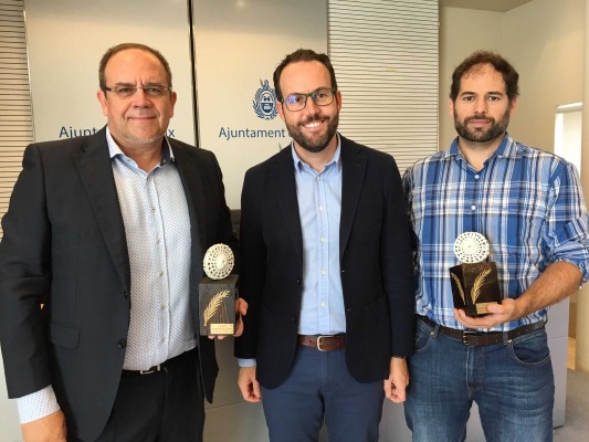 La consultora Atama y Sensoparks, emprendedores del mes de Elche