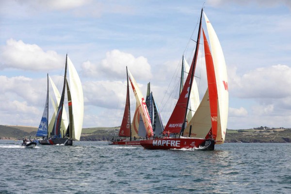 La Salida de la Vuelta al Mundo, una regata costera y
varias regatas previas