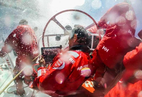 Coordinación y confianza, las claves del equipo Mapfre en la Volvo

