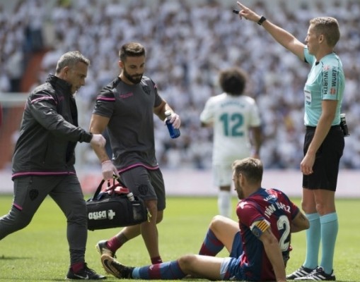 Las lesiones marcan el inicio del Levante en la Liga