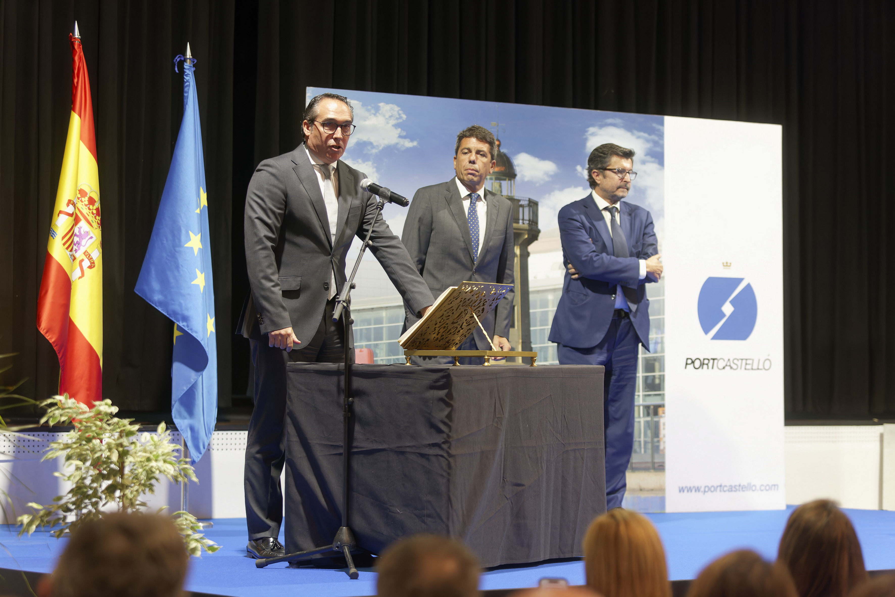 La toma de posesión de Rubén Ibáñez como presidente de PortCastelló (Fotos: Antonio Pradas)