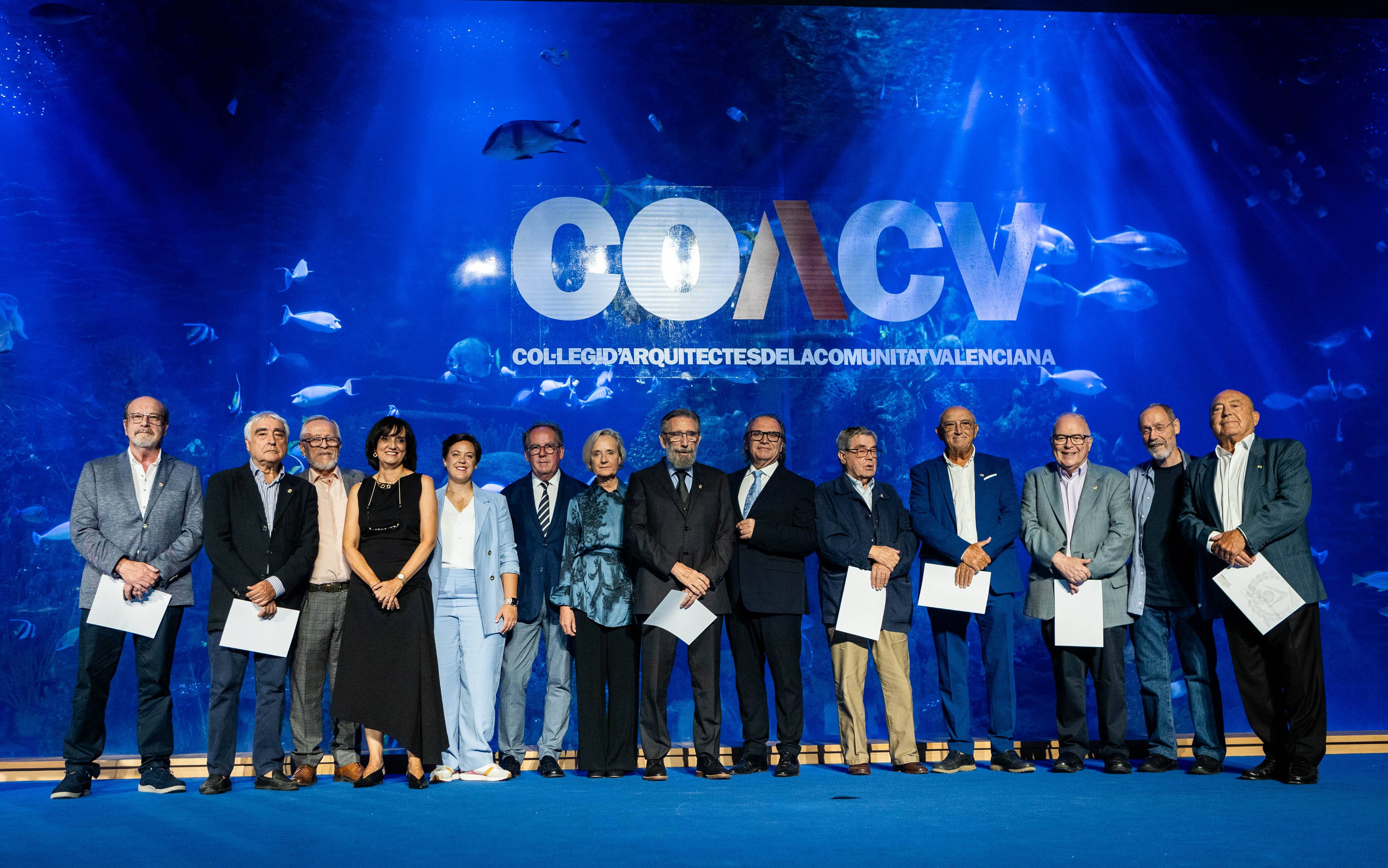 Entrega de los Premios COACV 2023 (Fotos: José Luis Bort)