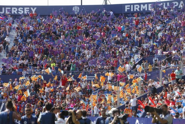 El Levante y Getafe pactan el precio de entradas para la afición visitante