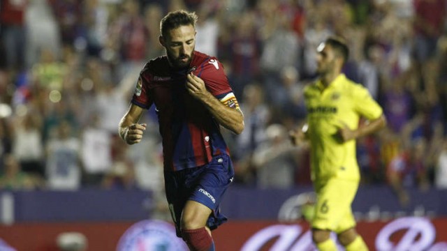 Morales lideró al Levante en goleada en última visita del Getafe en Primera