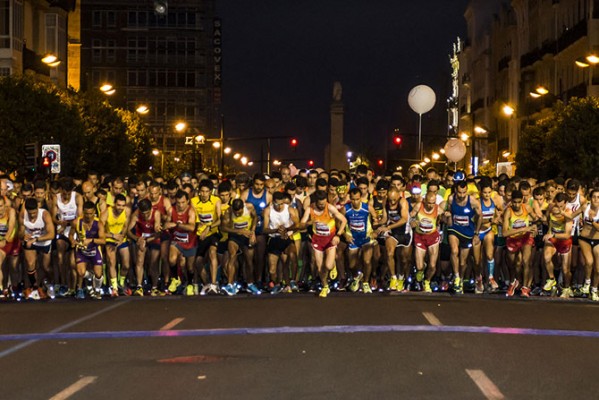 La 15k Nocturna Valencia agota sus mil primeros dorsales en una hora