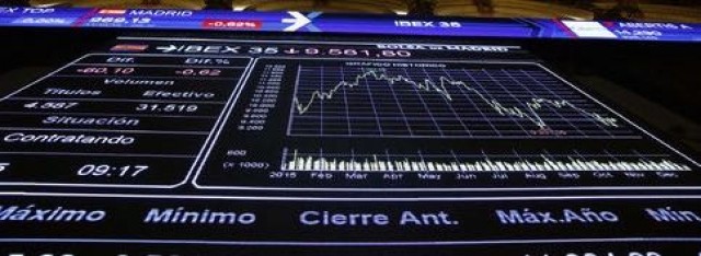El Ibex 35 aborta una racha de cuatro sesiones y cierra por segunda vez este año en positivo