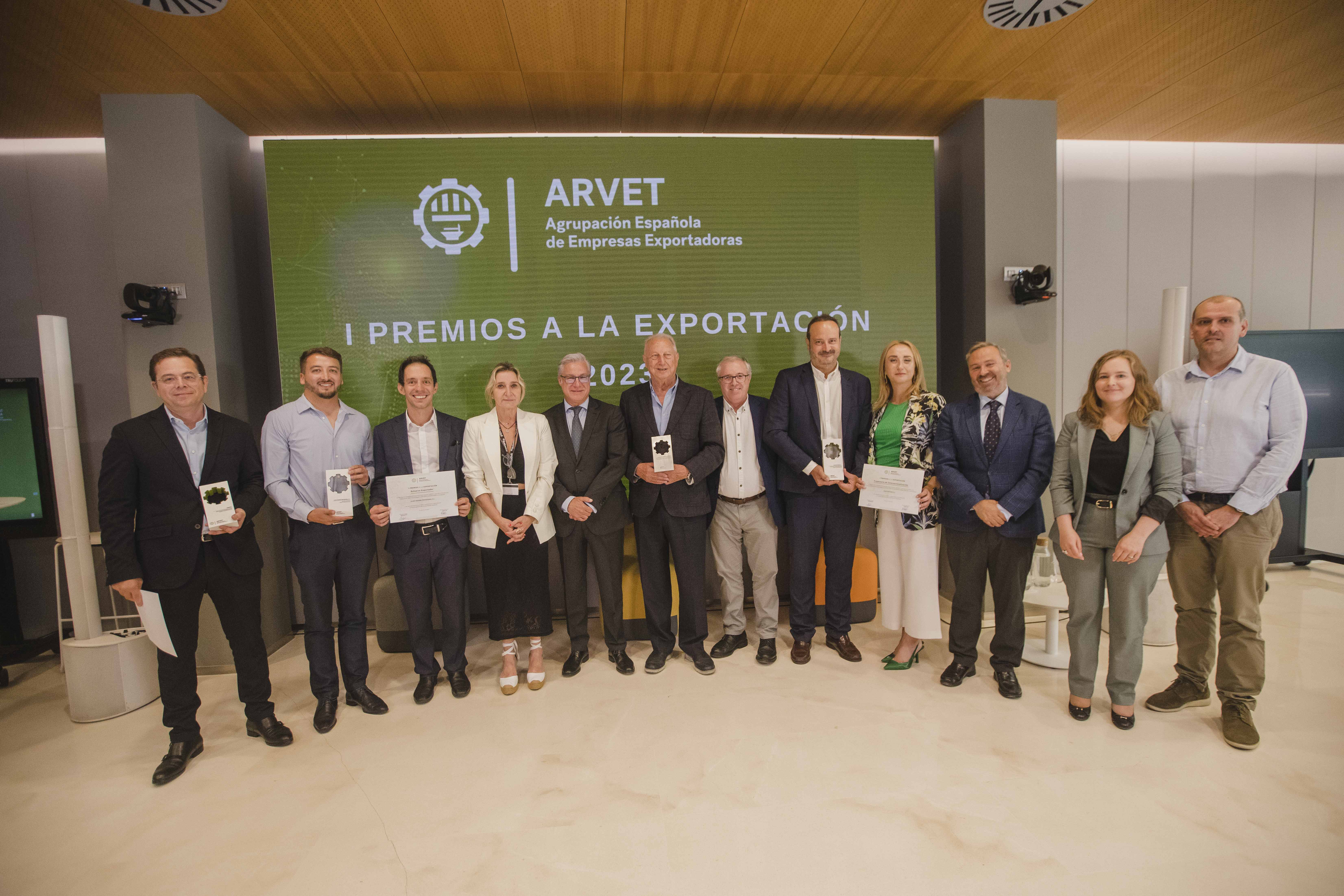 Entrega de los Premios a la Exportación de Arvet
