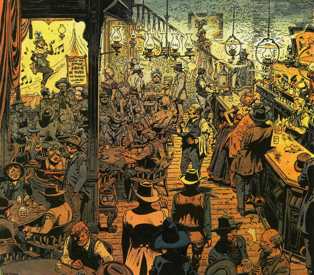 Trabajo del belga Hermann para 'Jeremiah' - 