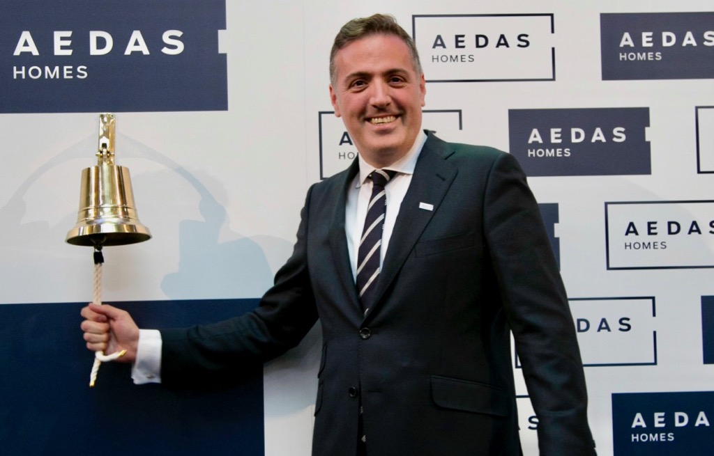 A Aedas Homes se le atraganta su primer día en bolsa tras bajar un 5,2%