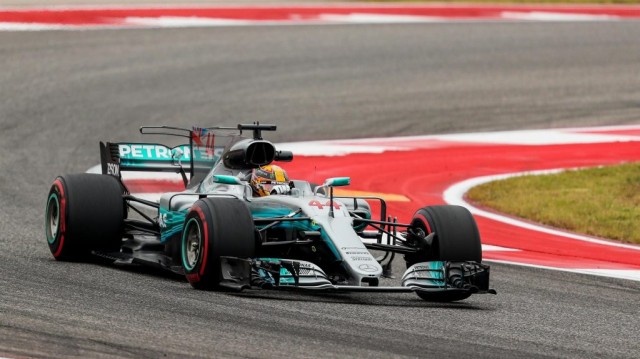 Hamilton dominó los libres de Austin; Vettel fue tercero y Alonso, séptimo
