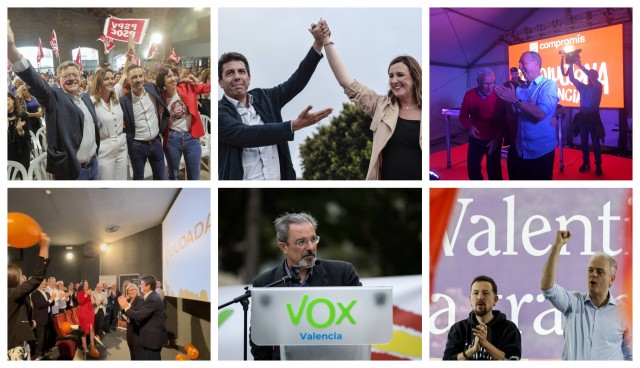 Cierre de campaña en la Comunitat Valenciana (Fotos: EFE/EP/VP)