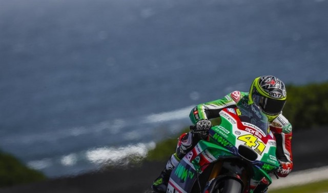 Aleix Espargaró, Nakagami y Mir dominan los libres en Phillip Island