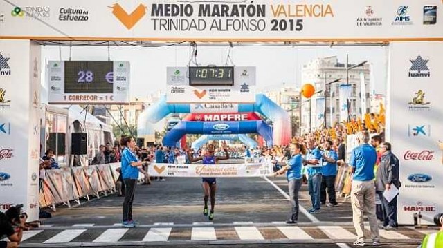Cheroben y Jepkosgei, favoritos para el medio maratón de València