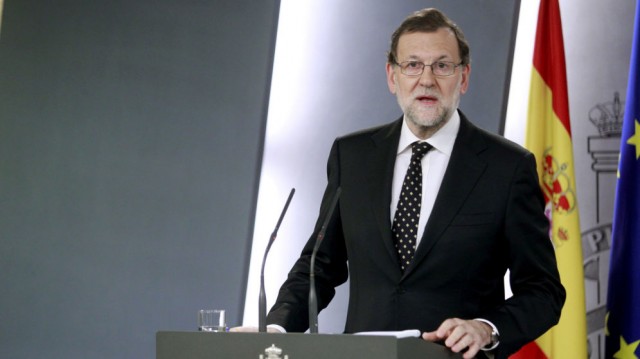Rajoy pide que no se vayan más empresas de Cataluña
