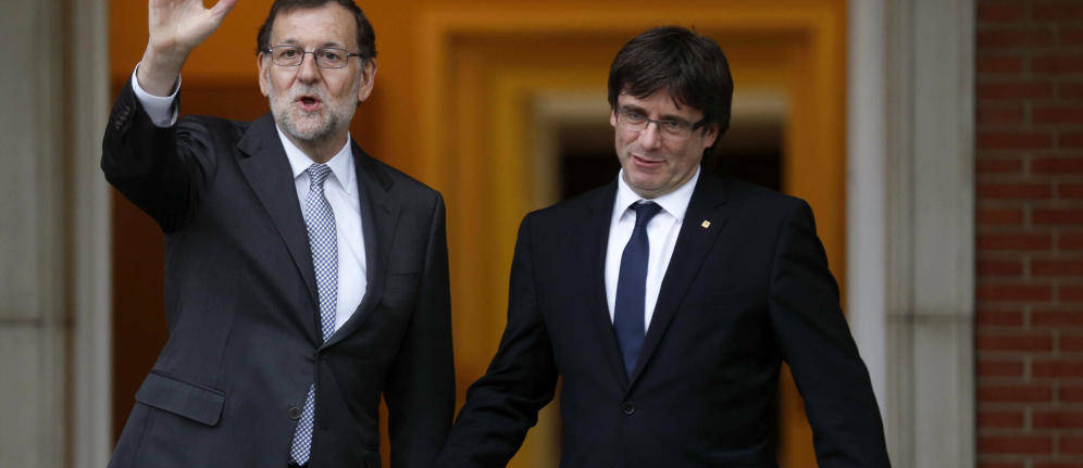Rajoy pide al Senado la destitución de Puigdemont y de todos los miembros del Govern catalán