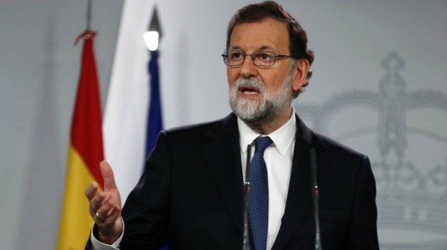 Rajoy toma la Generalitat de Cataluña